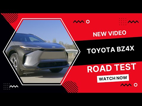 Road Testing Toyota bZ4x EV #toyotabz4x #toyota #toyotaev