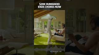 🤖 1X NEO Pre-Order: $20,000 #humanoid Learns to Fold Laundry & Tidy Homes! #robotics #homerobot