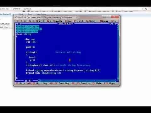 OOP(4) - MANIPULATION OF STRING USING OPERATORS IN C++