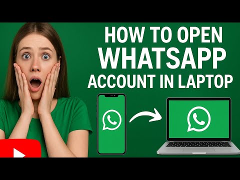 How to Open WhatsApp on Laptop Without Losing Chats |WhatsApp kaise khole laptop ya pc pe? #trending