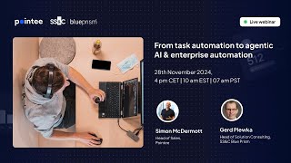 From Task Automation to Agentic AI & Enterprise Automation