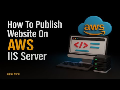 Publish ASP.NET Website on AWS IIS Server | Full Hosting Guide on Amazon EC2 (2025) | AWS IIS Server
