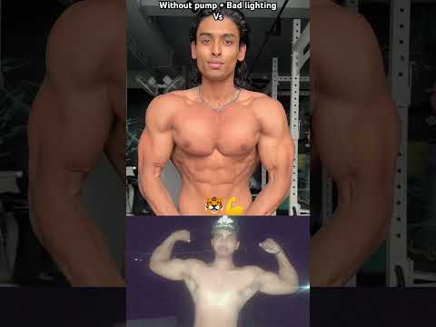Lighting Plays a Huge Role💪🐯Greatness overloaded** The Milkha...#bodybuilding #fitness #shorts