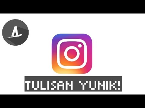 Cara membuat tulisan unik di Instagram!
