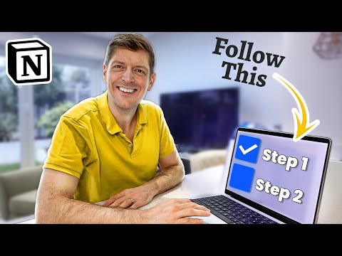 Get Stuff Done With a NOTION To Do List