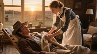 The Wealthy Cowboy Feigns Sleep — But the Shy Maid’s Move Leaves Him Frozen|cowboy western love