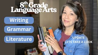 NEW 📚 Homeschool 8th Grade Language Arts Update #howtohomeschool #homeschoolcurriculum 