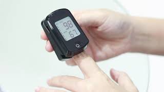 CareConnect - How to use the Fingertip pulse oximeter