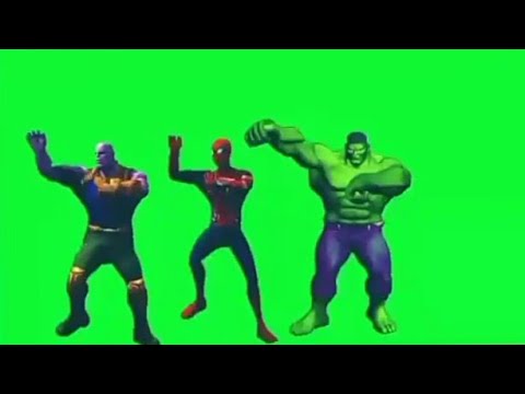 How to dancing hulk, spiderman wonderful very nice trending Today live and like