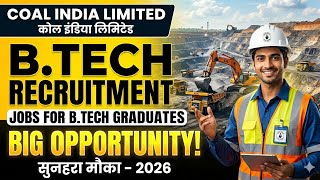 Coal India MT Recruitment 2026 | 660 Vacancies | Eligibility, Salary & Syllabus | CIL Recruitment