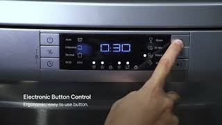 Modena Freestanding Dishwasher, WP 7121 S (14 Place Setting)