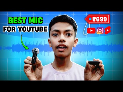 Cheapest Wireless Mic for YouTube 😱 Just ₹699 | Sound Test & Review