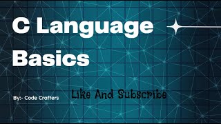 Basic's of C language easy. #coding #clanguage #programming