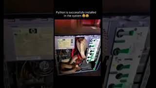 Pathon Installed successfully  #programmerlife #shorts