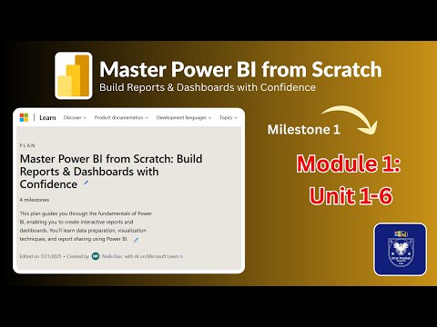 Master Power BI from Scratch | Build Reports & Dashboards| Lecture 1 | @Microsoft#powerbi #fabric