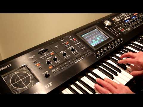 Cracked and Scrambled - A composition with the Roland V-Synth GT and other friends