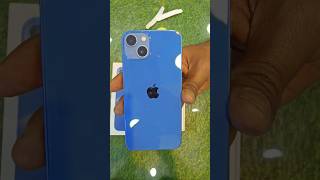 iPhone 13 blue colour unboxing #iphone #iphone13 #newmobileunboxing