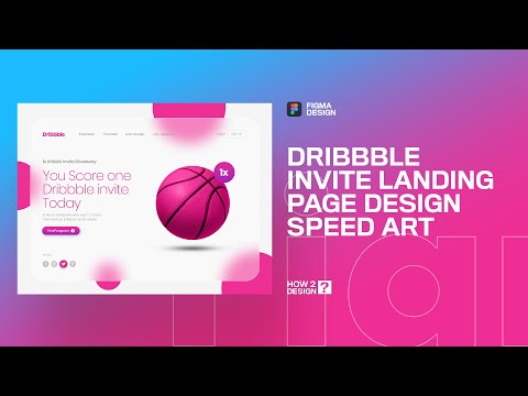 my first landing page design in Figma