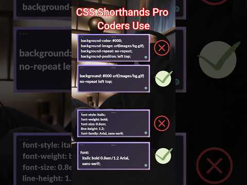 The Hidden Power of CSS Shorthand: Pro Coders' Techniques | #shorts #css