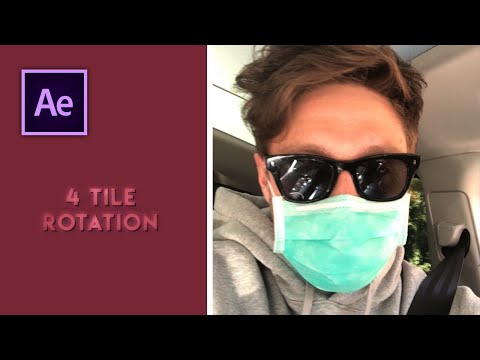 4 tile rotation || after effects