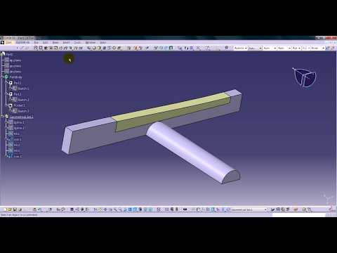 CATIA V5 - BASIC HYBRID DESIGN