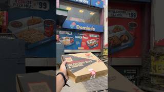Pizza Hut Ka pizza in Dominos #foodie #foodblogger #foodreview #subscribe