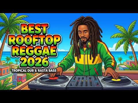 BEST Island Rooftop Reggae 2026 – Tropical Dub & Deep Rasta Bass 🔥🌴 | CocoRoddim