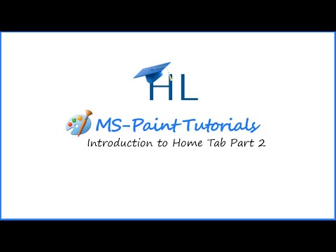 MS Paint Overview of Home Tab Part 2 |Perfect for ICSO, NCO, UCO Exams |GRADES 3,4,5| CBSE|Headstart