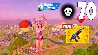 70 Elimination Squads "Zero Build" Gameplay Wins (NEW Fortnite Chapter 7 Season 1 PC)