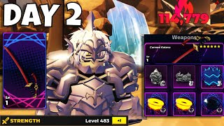 NOOB TO PRO Reaching 110K+ Power, Enchanting, Mythic Katana (Solo Hunters)