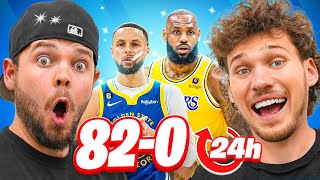 We Played NBA 2K Until We Went Undefeated...