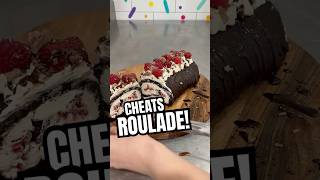 KATIE’S MUDCAKE ROULADE HACK! Genius!