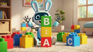 Play & Learn ABC Blocks with Cute Robot 🤖 | Fun Educational Cartoon for Toddlers & Kids