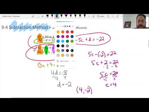 9 4 Addtion and Subtraction Method
