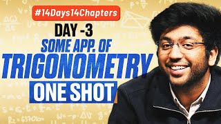 Class 10th Some Applications of Trigonometry One Shot 🔥 | Class 10 Maths Ch 9 | #14Days14Chapters