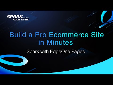 Build a Pro Ecommerce Site in Minutes with EdgeOne Pages