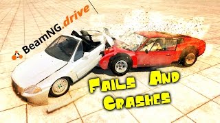 BeamNG.drive Special Crash Testing and Fails #47 HD