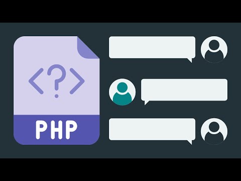 Building a chat website using PHP.