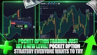 POCKET OPTION TRADING JUST HIT A NEW LEVEL! | POCKET OPTION STRATEGY | BINARY TRADING