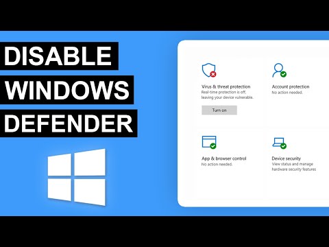 How To Disable Windows Defender In Windows 10 (2024)