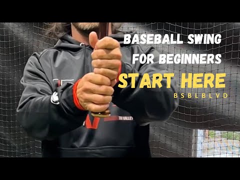 Baseball Swing for Beginners... START HERE!!