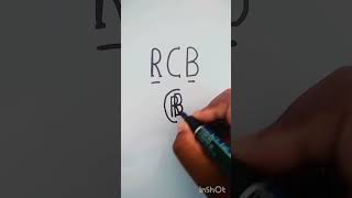 LOGO OF RCB💚 comment your name and favourite colour #logodesignlove #logo #logoart