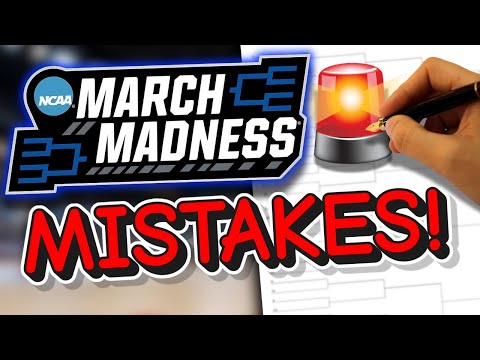Win More March Madness Brackets by Avoiding These Mistakes