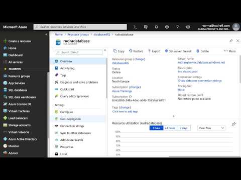 Lab demo -  Azure SQL Database overview