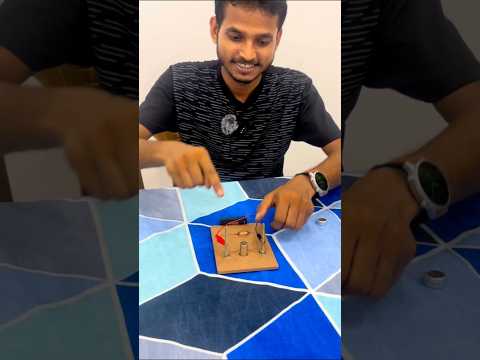 Homopolar Motor Experiment  #shorts #science