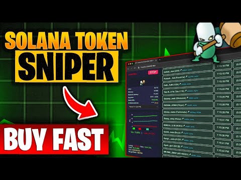 SOLANA Sniper Bot Step by Step Guide! | Snipe Memecoins On Pump Fun! | Solana Crypto Trading