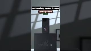 ROG 9 Pro Gaming Phone Unboxing Hands on! Techpro #shorts #rog9pro #rog #gamingphone #ytshorts