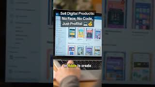 🚀 Sell digital products without showing your face! With no-code apps, you can create and sell