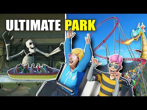 I Built The Ultimate Dream Park in Planet Coaster