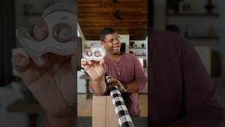 How to gift wrap with no tape #shorts #holidays #christmas #gift #problemsolved